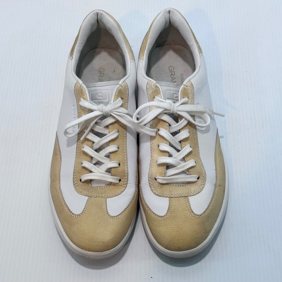 Cole Haan GrandPro Turf LS Sneakers Women's‎ 10.5B White Leather Grand.0S - Picture 4 of 9